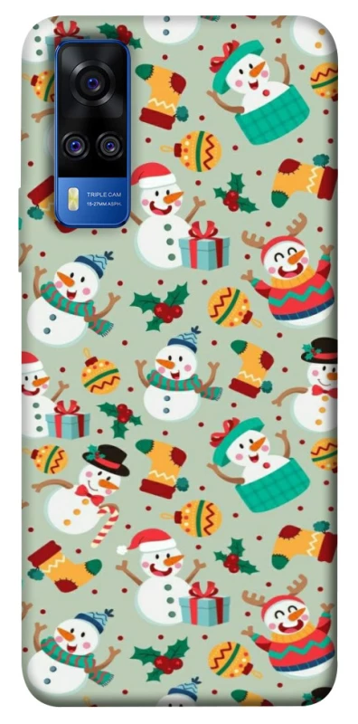 Чехол на Vivo Y51a Новогодний v2 фото 1 из 1