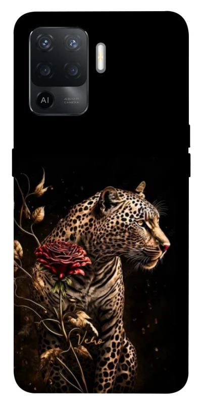 Чохол на Oppo Reno 5 Lite Leopard v3 фото 1 з 1