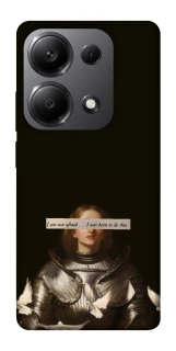 Чехол на Xiaomi Redmi Note 13 Pro 4G Not afraid фото 1 из 1