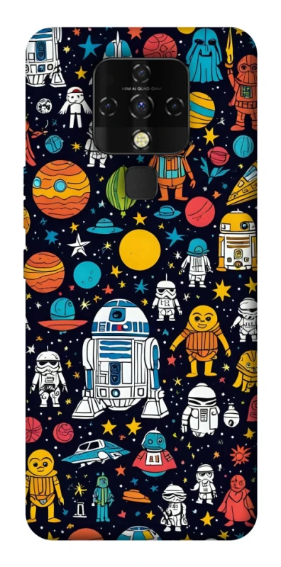 Чехол на TECNO Camon 16 SE Star Wars background ver.2 фото 1 из 1