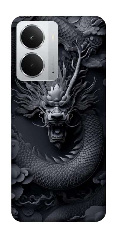 Чехол на Realme 14 black dragon фото 1 из 1