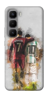 Чохол на Infinix Hot 60 Pro+ Ronaldo та Messi фото 1 з 1