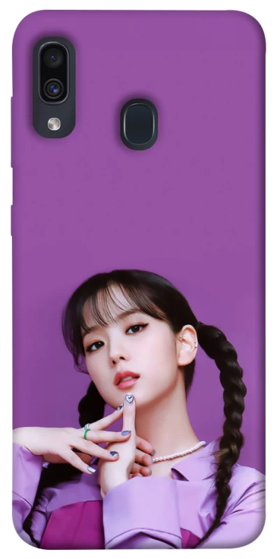 Чехол на Samsung Galaxy A20 / A30 JISOO - BLACKPINK фото 1 из 1