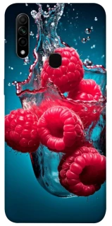Чохол на Oppo A31 Малинка у воді фото 1 з 1