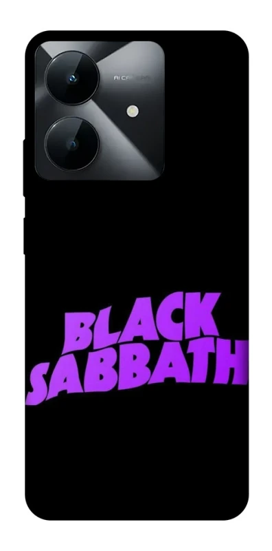 Чехол на Realme Note 60x Black Sabbath logo ver.1 фото 1 из 1