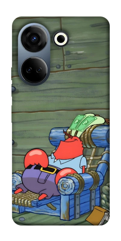Чохол на TECNO Camon 20 Pro (CK7n) Mr.Krabs фото 1 з 1