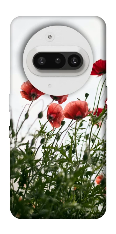 Чохол на Nothing Phone (3a) Поле маків фото 1 з 1