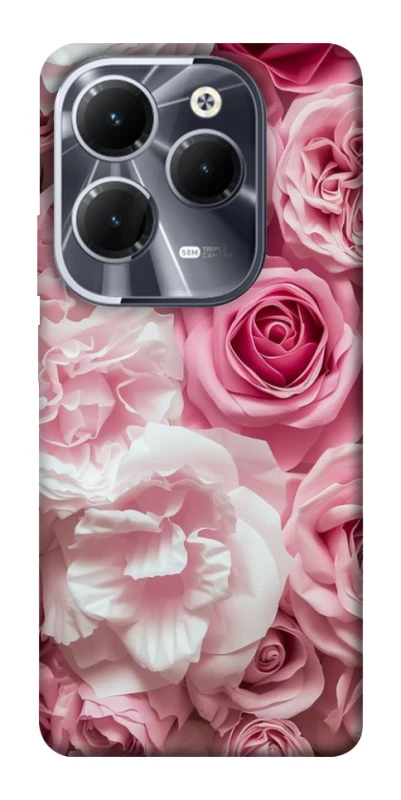 Чохол на Infinix Hot 40 Pro Рожеві Квіти фото 1 з 1