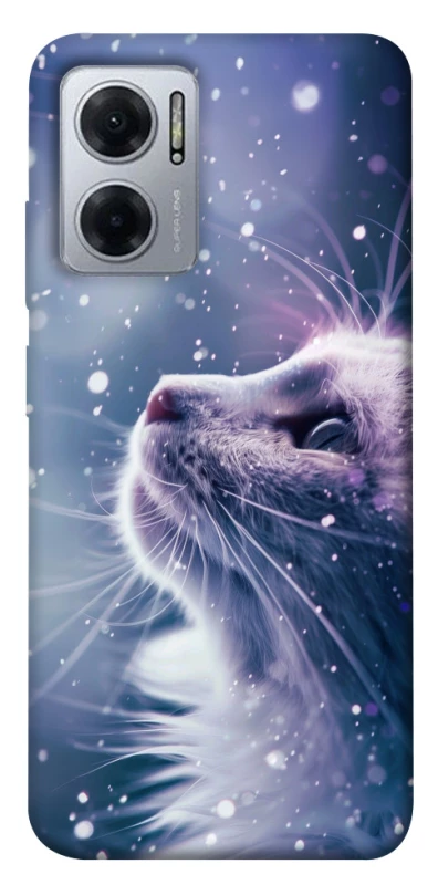 Чехол на Xiaomi Redmi Note 11E Snow cat фото 1 из 1