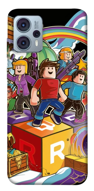 Чехол на Motorola Moto G23 Roblox family фото 1 из 1