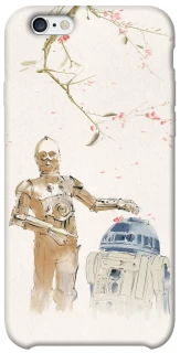 Чохол на Apple iPhone 6/6s (4.7") Star Wars robots фото 1 з 1