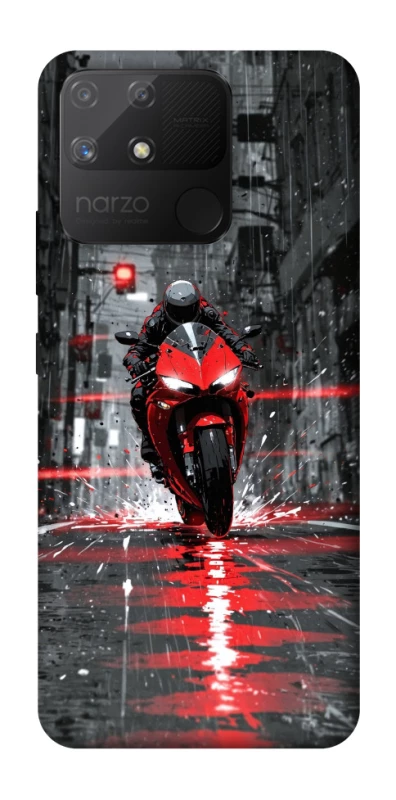 Чохол на Realme Narzo 50A biker фото 1 з 1
