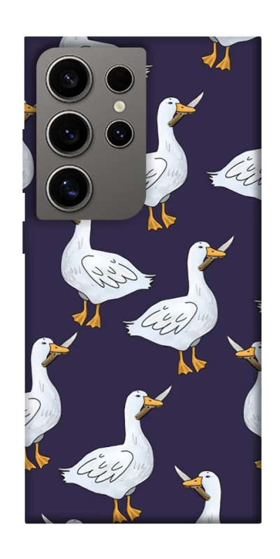 Чохол на Samsung Galaxy S24 Ultra Гуси з претензією фото 1 з 1