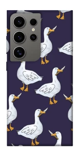 Чехол на Samsung Galaxy S24 Ultra Гуси с претензией фото 1 из 1