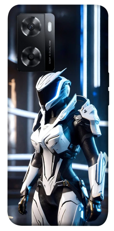 Чехол на Oppo A57s Cyber space girl ver.6 фото 1 из 1