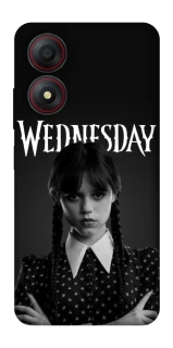 Чехол на ZTE Blade A34 4G Dark Mood Wednesday фото 1 из 1