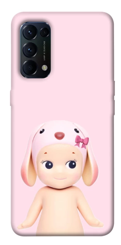 Чохол на Oppo Reno 5 4G Pink Ribbon Hop фото 1 з 1