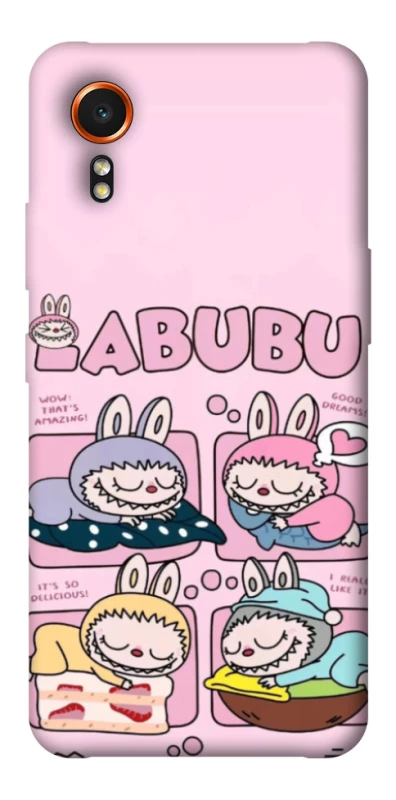 Чохол на Samsung Galaxy Xcover7 Labubu Dreams Collage фото 1 з 1