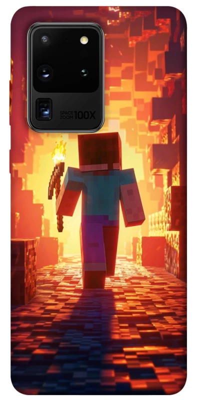Чохол на Samsung Galaxy S20 Ultra Minecraft adventure фото 1 з 1