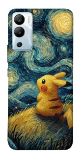 Чохол на Infinix Hot 12i Pikachu and Van Gogh фото 1 з 1