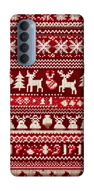 Чохол на Oppo Reno 4 Pro Christmas jumper ver.2 фото 1 з 1