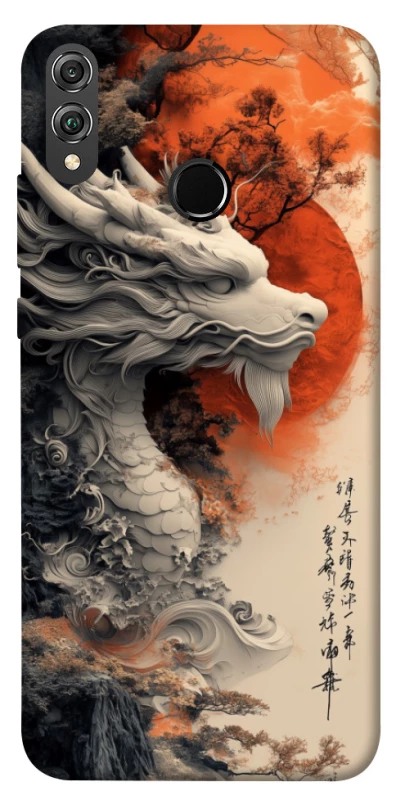 Чохол на Huawei Honor 8X white dragon фото 1 з 1
