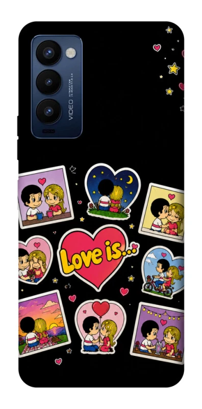 Чохол на TECNO Camon 18 Pro Love is ver.2 фото 1 з 1