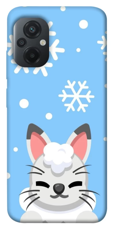 Чохол на Xiaomi Poco M5 Adopt Me Snow Kitty Smile фото 1 з 1