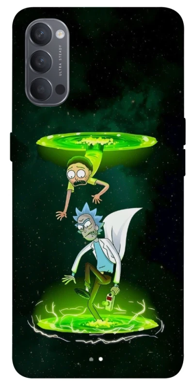 Чохол на Oppo Reno 4 Rick and Morty фото 1 з 1
