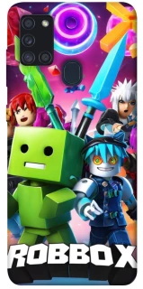 Чехол на Samsung Galaxy A21s Roblox gaming heroes фото 1 из 1