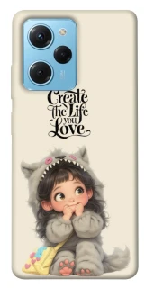 Чохол на Xiaomi Poco X5 Pro 5G Create the life you love фото 1 з 1