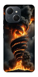 Чехол на TECNO Spark 40C Огненный торнадо фото 1 из 1