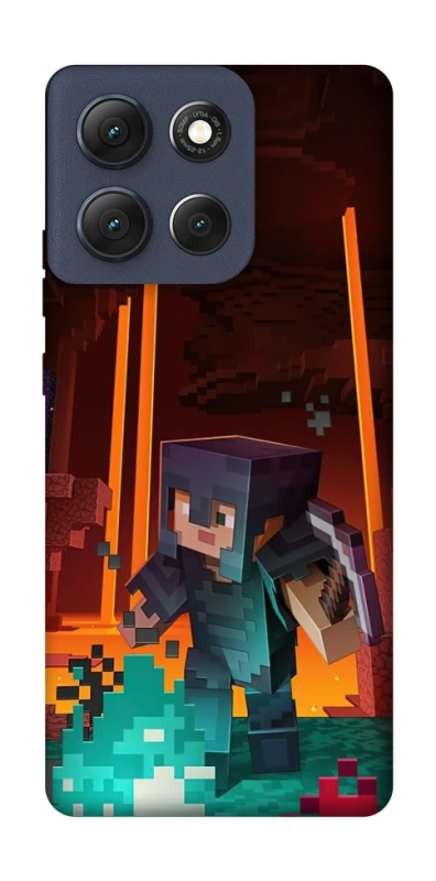 Чохол на Motorola Moto G86 Minecraft game adventure фото 1 з 1