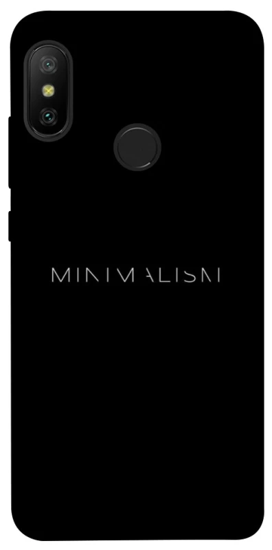 Чохол на Xiaomi Mi A2 Lite / Xiaomi Redmi 6 Pro Minimalism фото 1 з 1