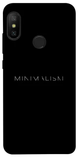 Чохол на Xiaomi Mi A2 Lite / Xiaomi Redmi 6 Pro Minimalism фото 1 з 1