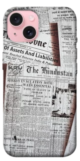 Чехол на Apple iPhone 15 (6.1") Газеты фото 1 из 1