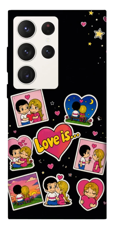 Чохол на Samsung Galaxy S23 Ultra Love is фото 1 з 1