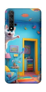 Чохол на Huawei Honor 20 / Nova 5T crazy cat фото 1 з 1