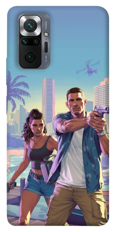 Чехол на Xiaomi Redmi Note 10 Pro GTA фото 1 из 1