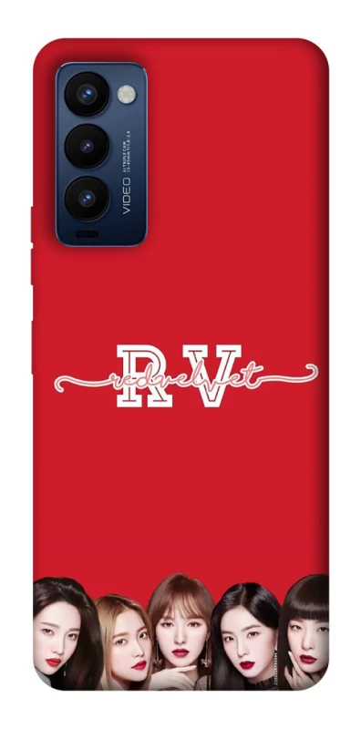 Чохол на TECNO Camon 18 Pro RED VELVET v3 фото 1 з 1
