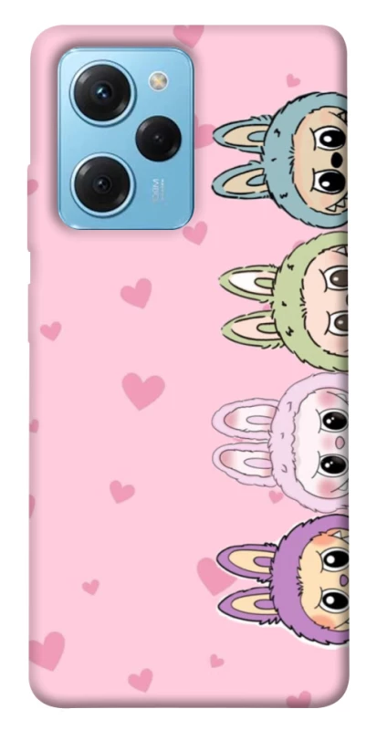 Чохол на Xiaomi Poco X5 Pro 5G All Labubu 4 фото 1 з 1