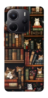 Чохол на Xiaomi Redmi Note 14 5G Cats & Books фото 1 з 1