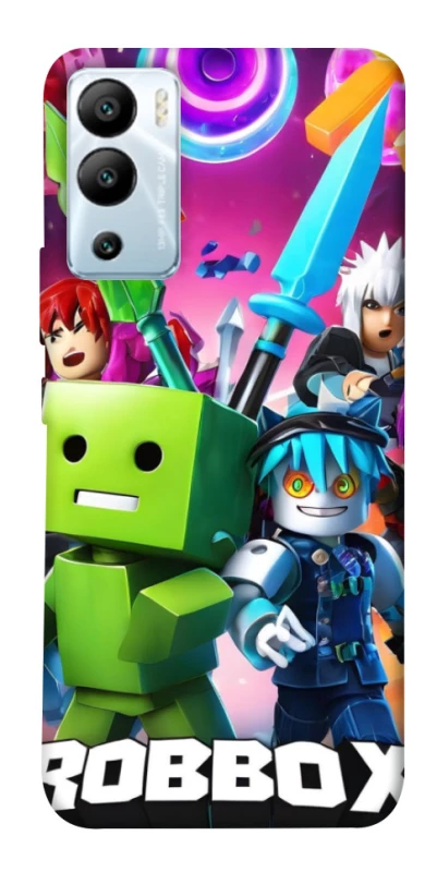 Чохол на Infinix Hot 12i Roblox gaming heroes фото 1 з 1