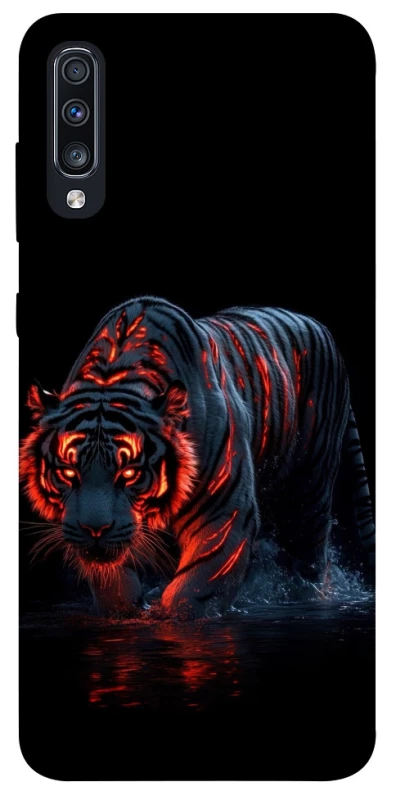Чохол на Samsung Galaxy A70 (A705F) fire tiger фото 1 з 1