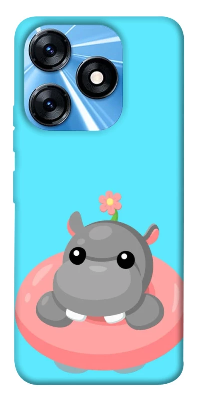 Чохол на TECNO Spark 10 Adopt Me Hippo Floatie фото 1 з 1