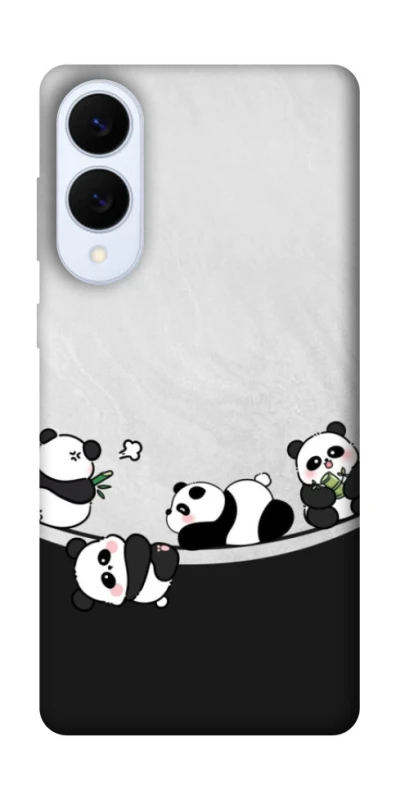 Чехол на Samsung Galaxy S25 Edge Four pandas фото 1 из 1
