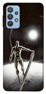 Чехол на Samsung Galaxy M32 Серебряный сёрфер фото 1 из 1