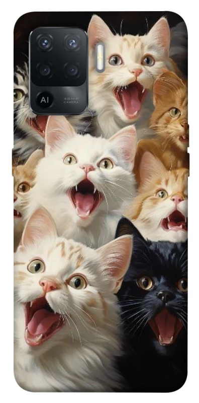 Чохол на Oppo Reno 5 Lite Коти фото 1 з 1