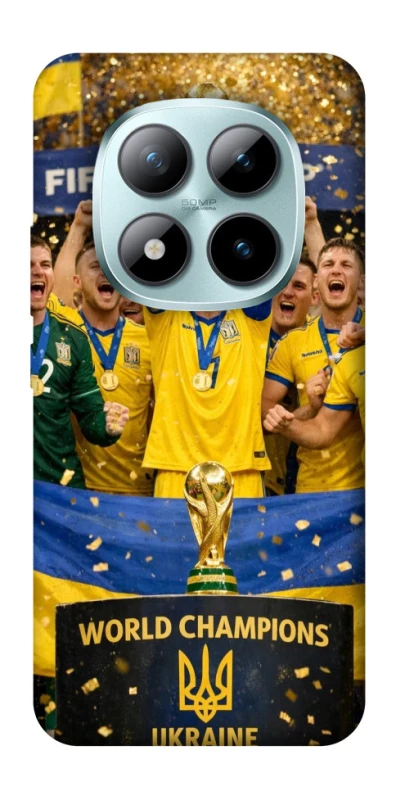 Чохол на Xiaomi Redmi Note 15 Pro+ 5G UA-Football ver.5 фото 1 з 1