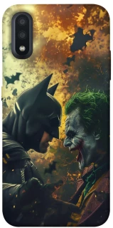 Чехол на Samsung Galaxy A01 Batman and the Joker фото 1 из 1